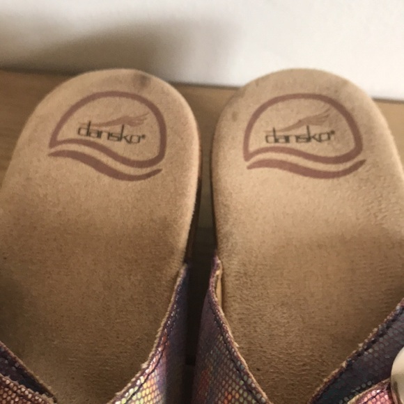 Dansko Sophie clogs double strap size 40 or 9.5-10 - Picture 6 of 13